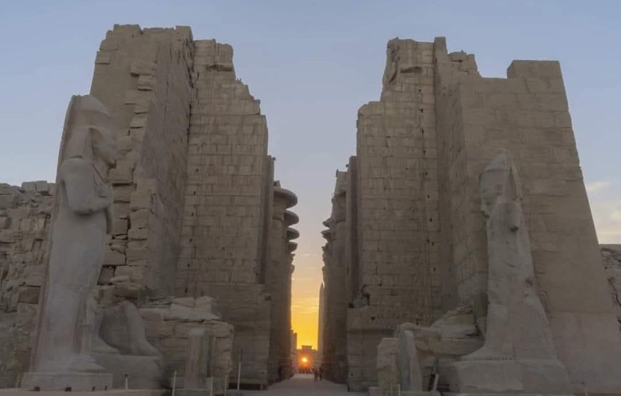 Sound and Light show at Karnak Temple in Luxor