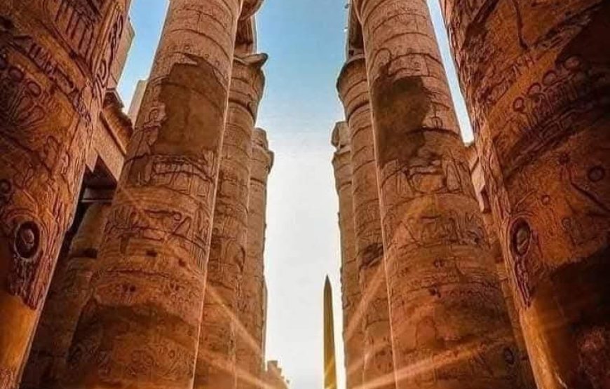 Sound and Light show at Karnak Temple in Luxor
