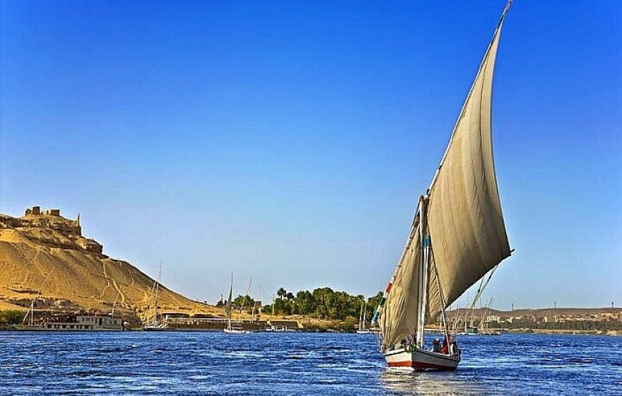 Sunset Felucca ride with banana island