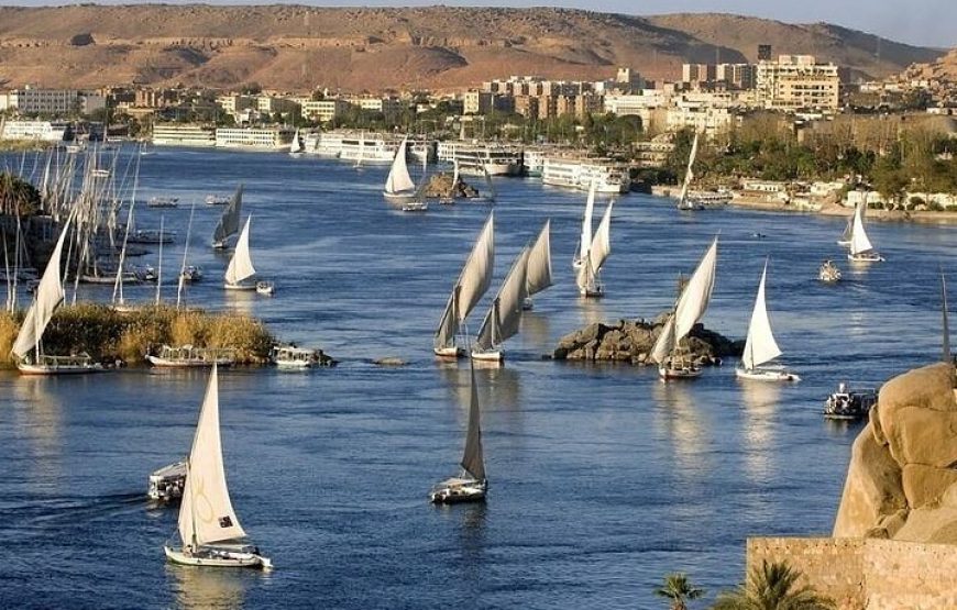 Sunset Felucca ride with banana island