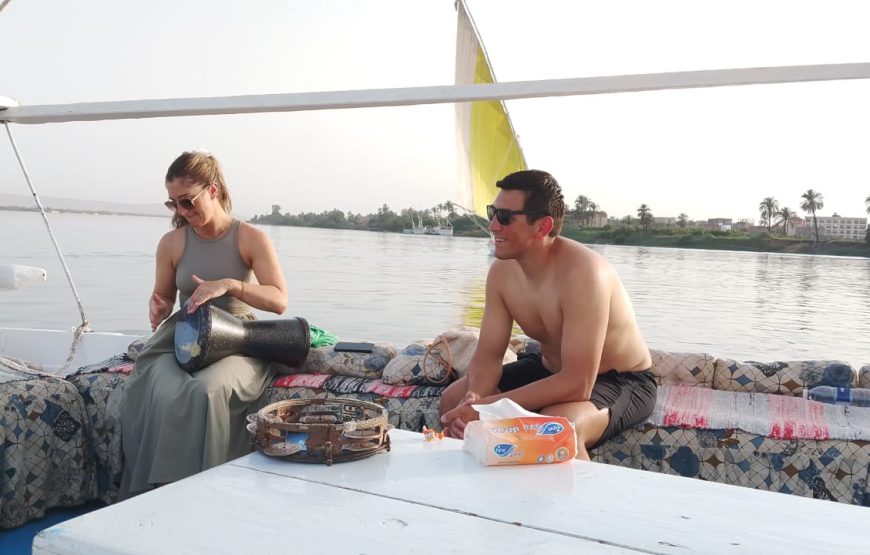 PRIVATE FELUCCA TRIP RIDE ON THE NILE WITH LUNCH IN LUXOR