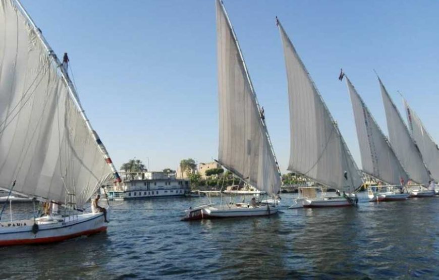 PRIVATE FELUCCA TRIP RIDE ON THE NILE WITH LUNCH IN LUXOR