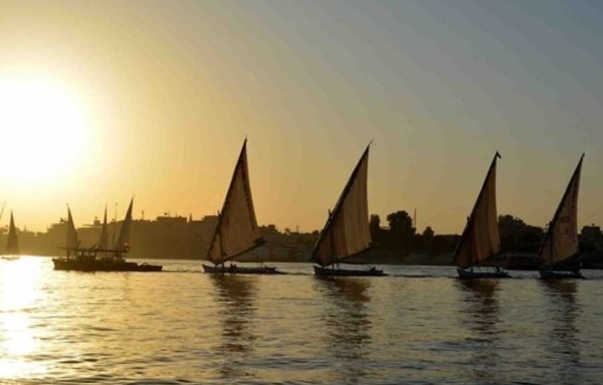 PRIVATE FELUCCA TRIP RIDE ON THE NILE WITH LUNCH IN LUXOR