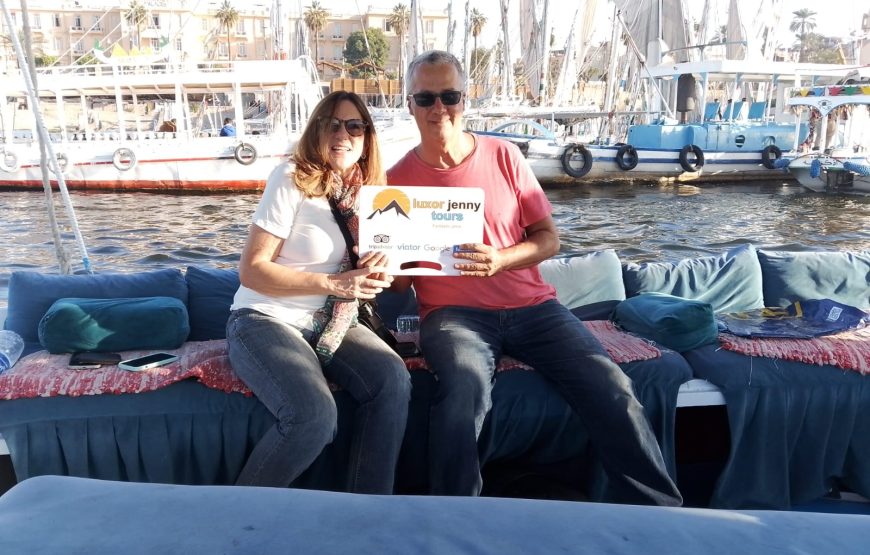 Sunset Felucca ride with banana island