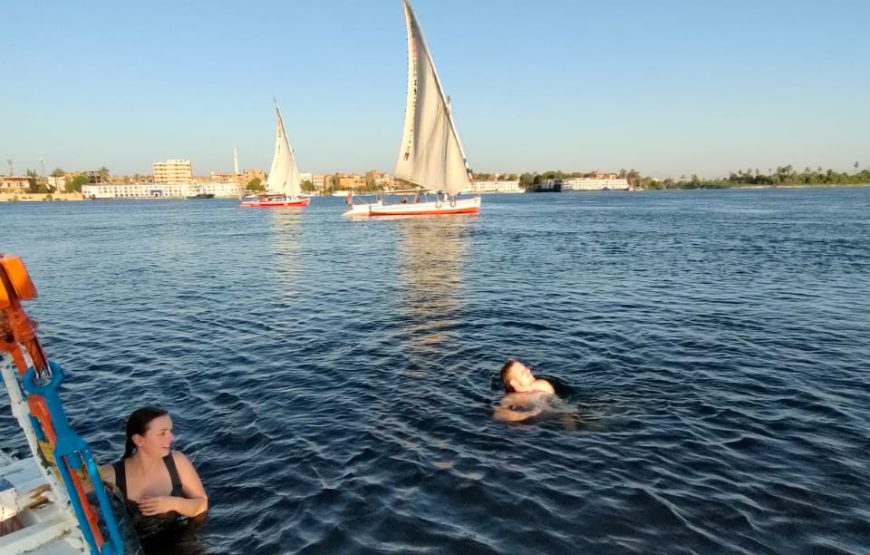 Sunset Felucca ride with banana island