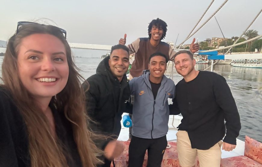 PRIVATE FELUCCA TRIP RIDE ON THE NILE WITH LUNCH IN LUXOR