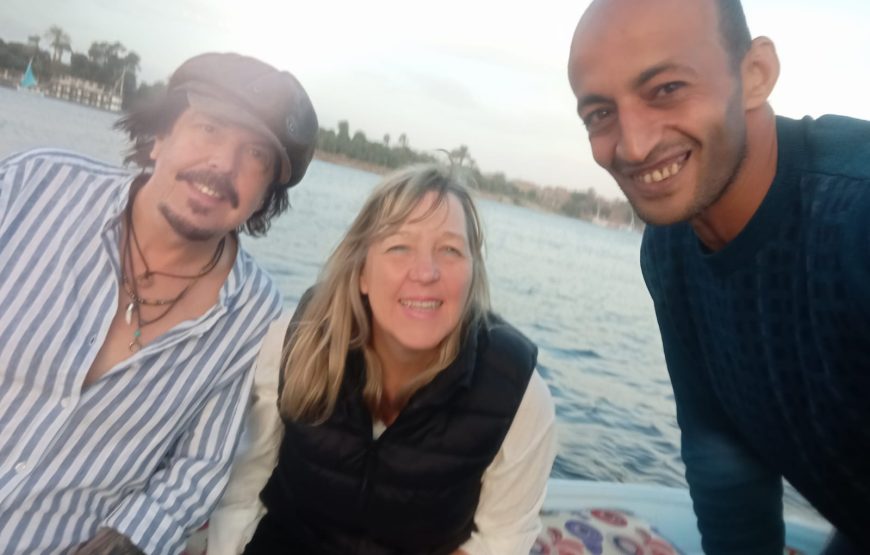 PRIVATE FELUCCA TRIP RIDE ON THE NILE WITH LUNCH IN LUXOR