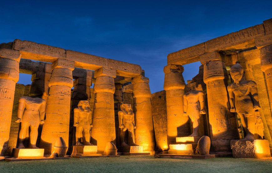 Sound and Light show at Karnak Temple in Luxor