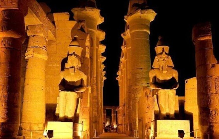 Sound and Light show at Karnak Temple in Luxor